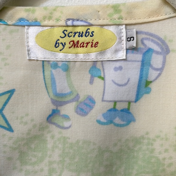 Dental Scrub Top small - Picture 3 of 4